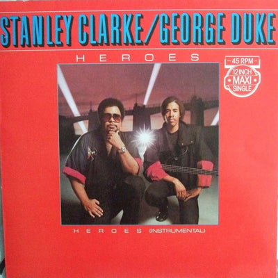 Stanley Clarke/George Duke - Heroes (7", Single)