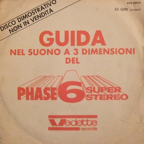 Various - Guida Nel Suono A 3 Dimensioni Del 6 Fasi Superstereo (7", Smplr)