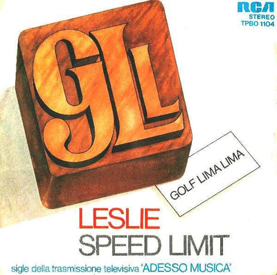 Golf Lima Lima - Leslie / Speed Limit (7")