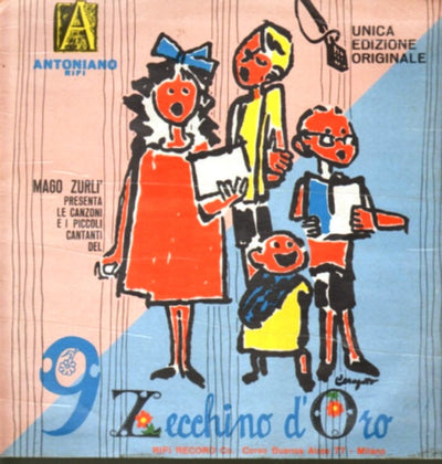 Lauretta Mollica E Piccolo Coro Dell'Antoniano, Luca Baldassari - La Minicoda / E Ciunfete Nel Pozzo (7")