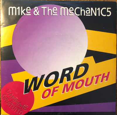Mike & The Mechanics - Word Of Mouth (7", Single)