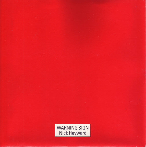 Nick Heyward - Warning Sign (7")