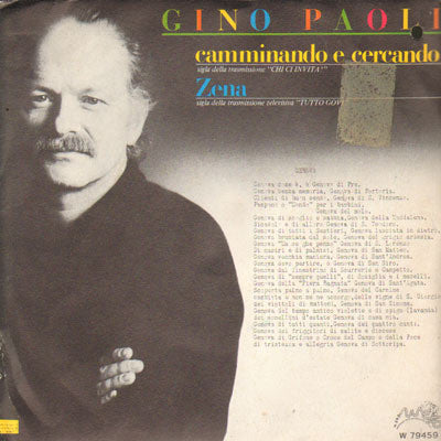 Gino Paoli - Camminando E Cercando / Zena (7")