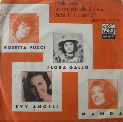 Rosetta Fucci - Le Strofette De Rosetta 1.a E 2.a Parte (7")
