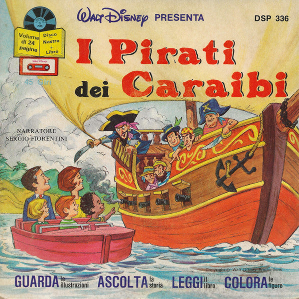 Sergio Fiorentini - I Pirati Dei Caraibi (7")