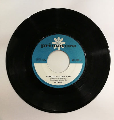 Giorgio Fabor - Venezia, La Luna E Tu / La Biondina In Gondoeta (7")