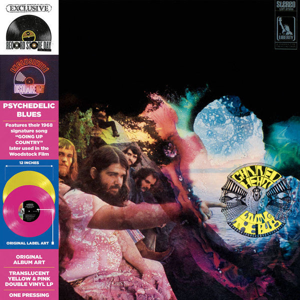 Canned Heat - Living The Blues (RSD 2021, LTD, Yellow Pink, 2LP, 180gr)
