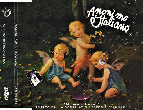 Anonimo Italiano - Mi Mancherai (CD, Single, Promo)