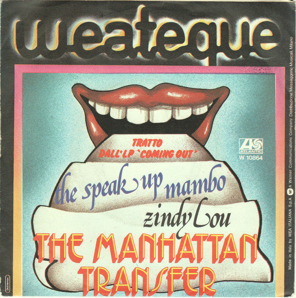 The Manhattan Transfer - The Speak Up Mambo (7")
