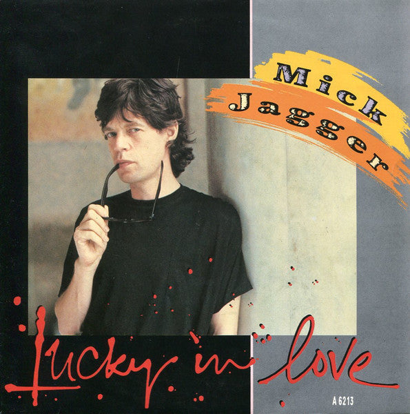 Mick Jagger - Lucky In Love (7", Single)
