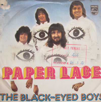 Paper Lace - The Black-Eyed Boys (7", Single)