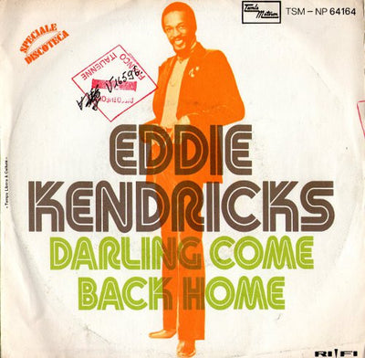 Eddie Kendricks / Stoney - Darling Come Back Home / Let Me Come Down Easy (7")