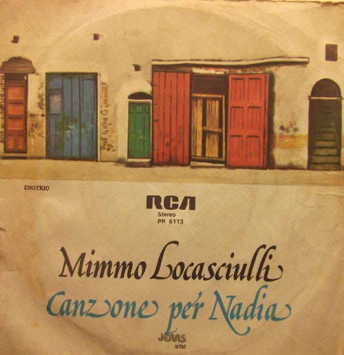 Mimmo Locasciulli - Canzone Per Nadia (7")