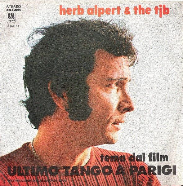 Herb Alpert & The Tijuana Brass - Ultimo Tango A Parigi (7")