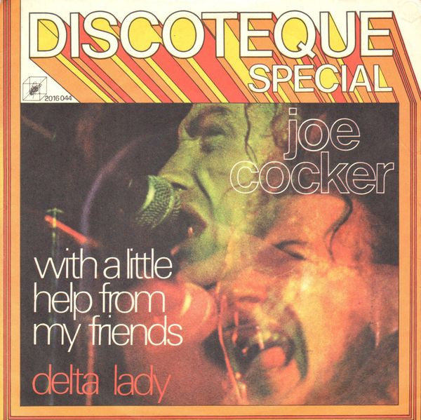 Joe Cocker - With A Little Help From My Friends (7", Single)