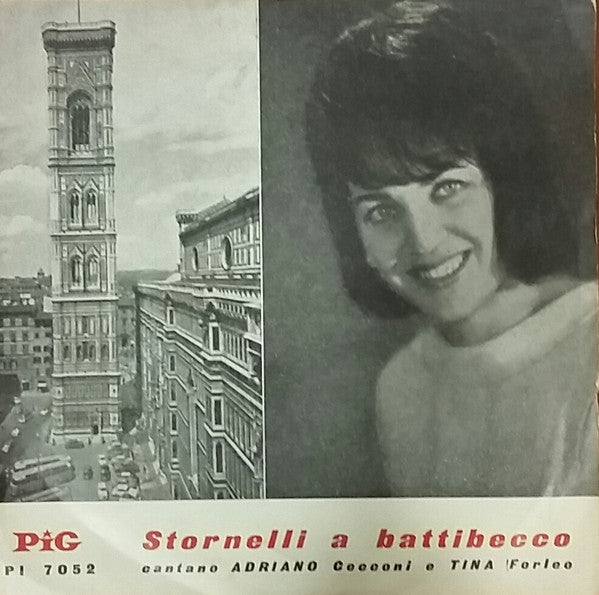 Adriano Cecconi E Tina Forleo - Stornelli A Battibecco (7")