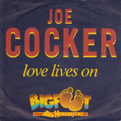 Joe Cocker - Love Lives On (7", Single)