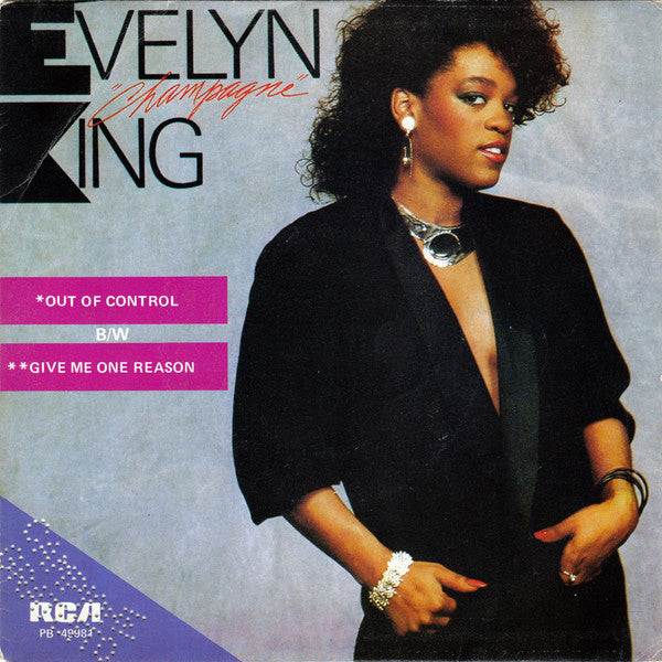 Evelyn King - Out Of Control / Give Me One Reason (7", Single)