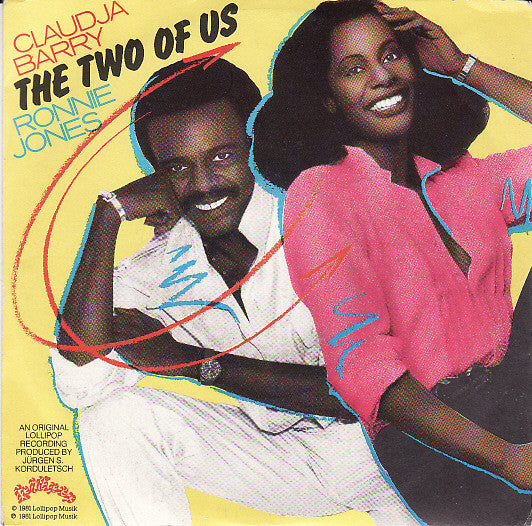 Claudja Barry & Ronnie Jones - The Two Of Us (7")