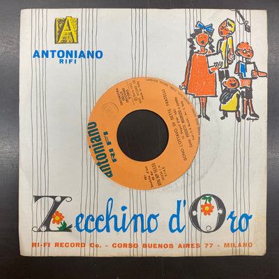 Orchestra Dello Zecchino D'Oro - Sono L'Ottavo Di Sette Fratelli / Io Con Chi Sto? (7")
