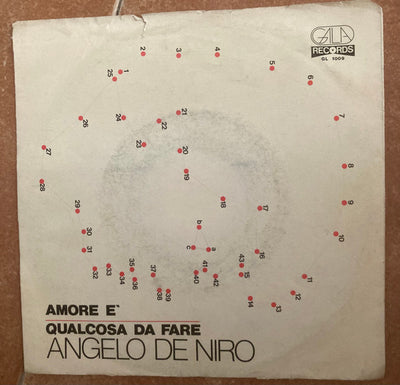 Angelo De Niro - Amore E' (7", Single)