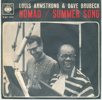 Louis Armstrong And Dave Brubeck - Nomad / Summer Song (7")
