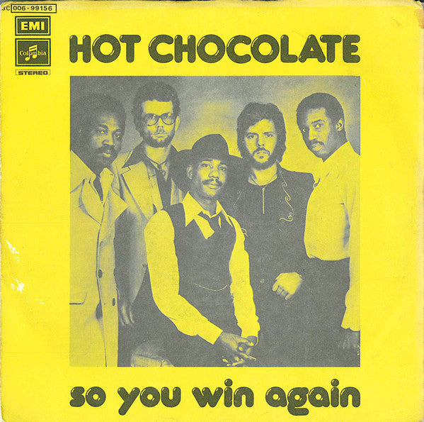 Hot Chocolate - So You Win Again (7")