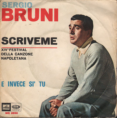 Sergio Bruni - Scriveme (7")