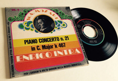 Wolfgang Amadeus Mozart, Enrico Intra - Piano Concerto N. 21 In C Major K 467 (7")