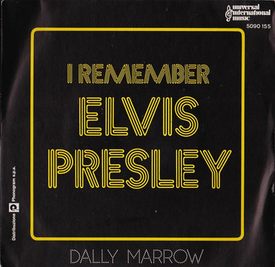 Dally Marrow - I Remember Elvis Presley (7")