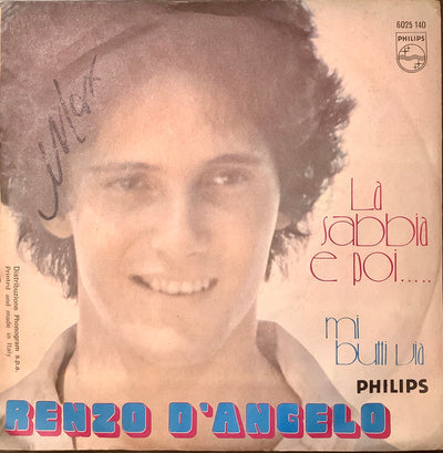 Renzo D'Angelo - La Sabbia E Poi (7")