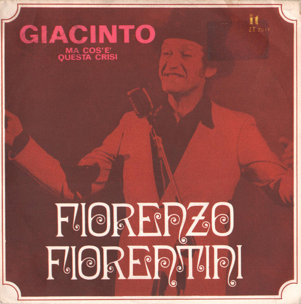 Fiorenzo Fiorentini - Giacinto (7")