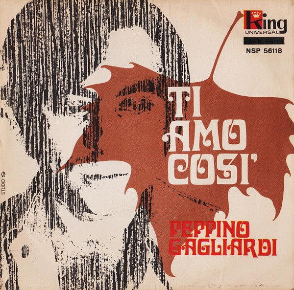 Peppino Gagliardi - Ti Amo Così (7", Mono)