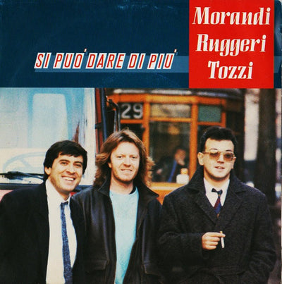 Gianni Morandi, Enrico Ruggeri, Umberto Tozzi - Si Può Dare Di Più (7")