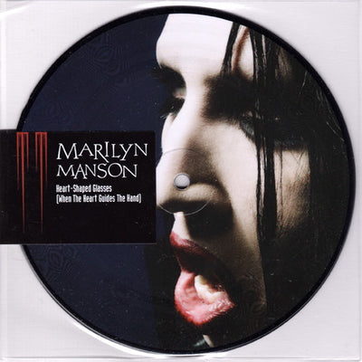 Marilyn Manson - Heart-Shaped Glasses (When The Heart Guides The Hand) (7", Single, Ltd, Num, Pic)