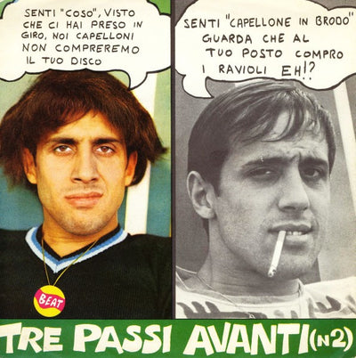 Adriano Celentano - Tre Passi Avanti (N2) (7", Single)