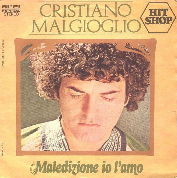 Cristiano Malgioglio - Maledizione Io L'Amo (7")