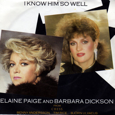 Elaine Paige And Barbara Dickson - I Know Him So Well (7")