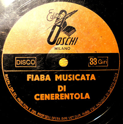 Unknown Artist - Fiaba Musicata DI Cenerentola (Flexi, 7")