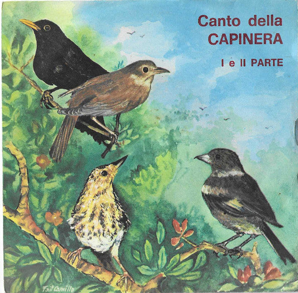 No Artist - Canto Della Capinera (7", EP)