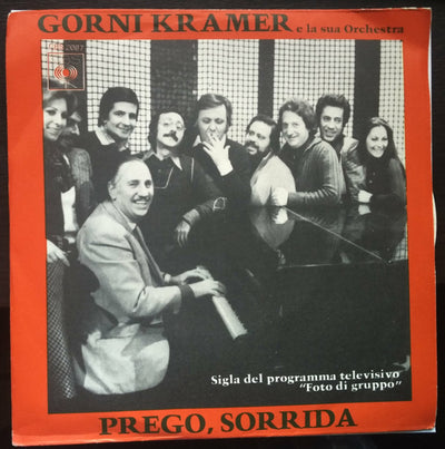 Gorni Kramer - Prego, Sorrida (7", Single)