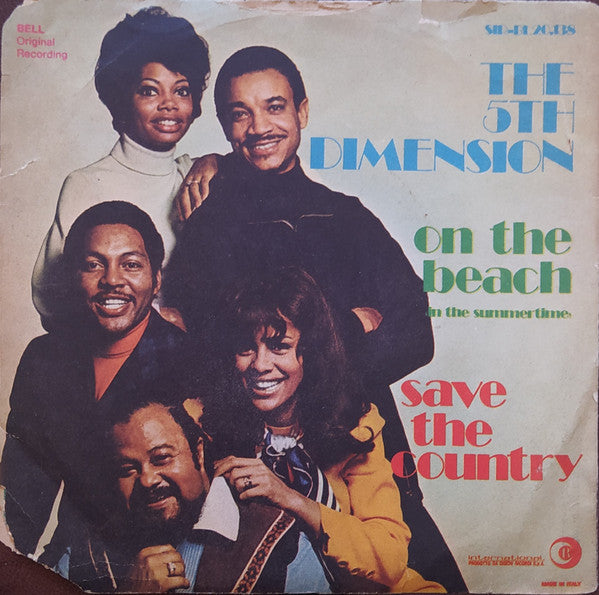 The Fifth Dimension - On The Beach (In The Summertime) / Save The Country (7")