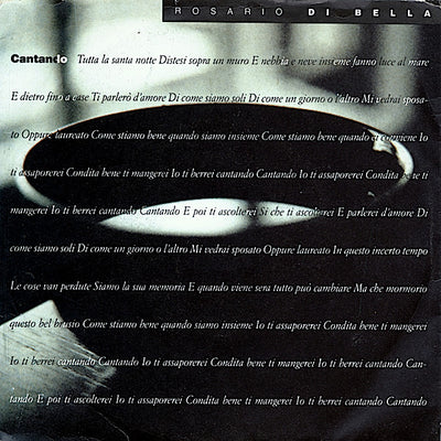 Rosario Di Bella - Cantando (7", Single)