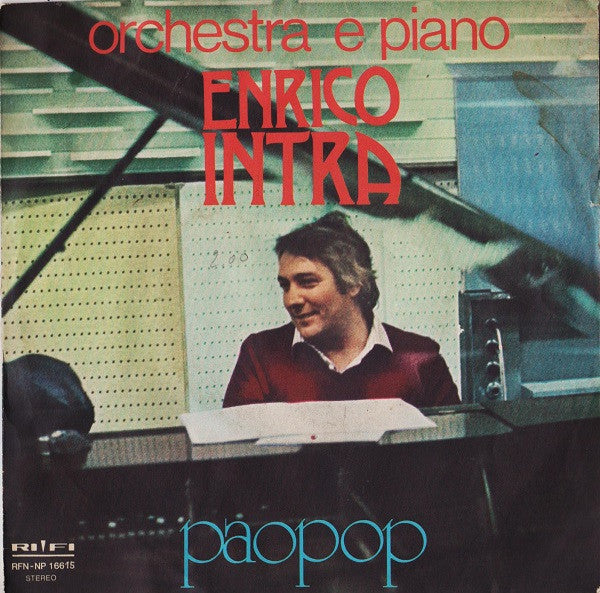 Enrico Intra - Paopop (7")