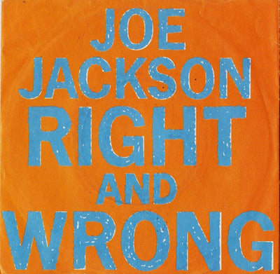 Joe Jackson - Right And Wrong (7", Single)