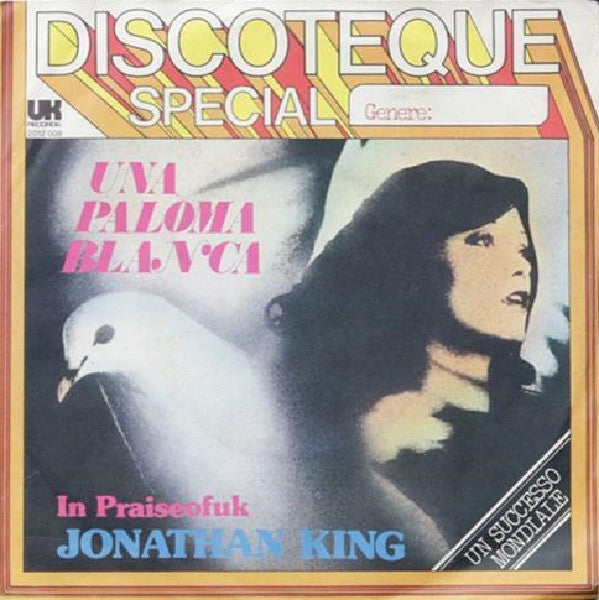 Jonathan King - Una Paloma Blanca (7")