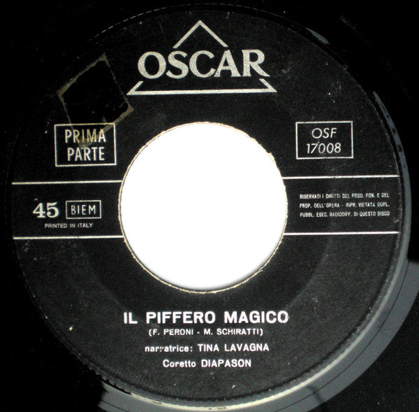Tina Lavagna - Il Piffero Magico (7")