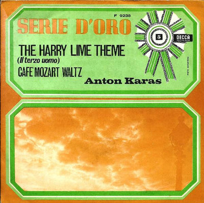Anton Karas - The Harry Lime Theme (Il Terzo Uomo) / Cafè Mozart Waltz (7", RE)