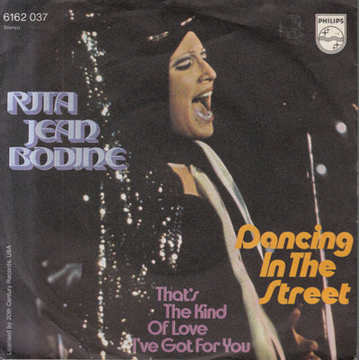 Rita Jean Bodine - Dancing in The Street (7", Single)