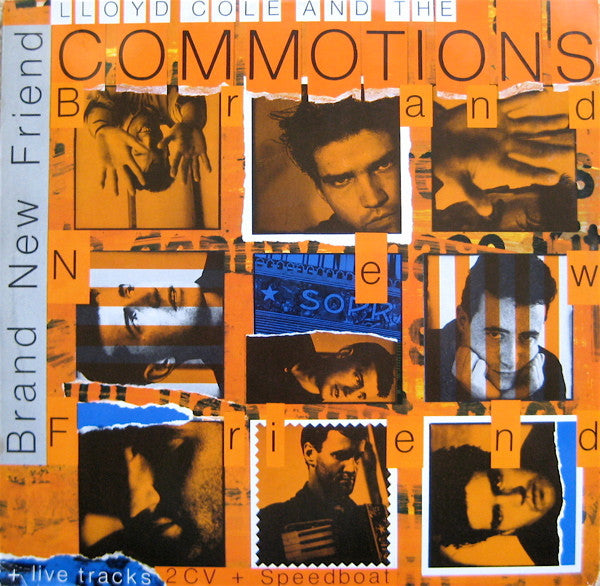 Lloyd Cole & The Commotions - Brand New Friend (7", Single, Pap)